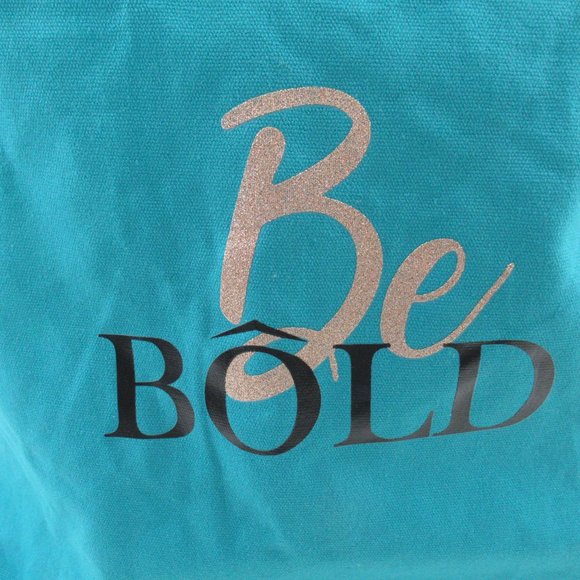 Lancome Teal Be Bold Tote Bag - Picture 4 of 6